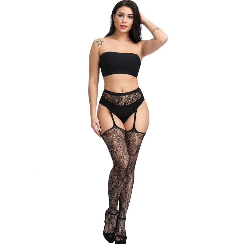 Sexy Punčochy s Pásem Temptress