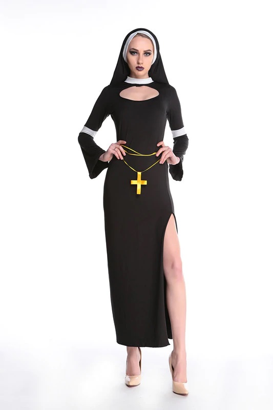 Kostým sexy sestra - jeptiška 02