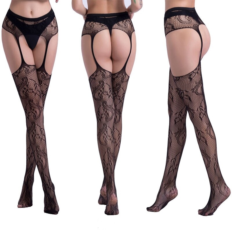 Sexy Punčochy s Pásem Temptress