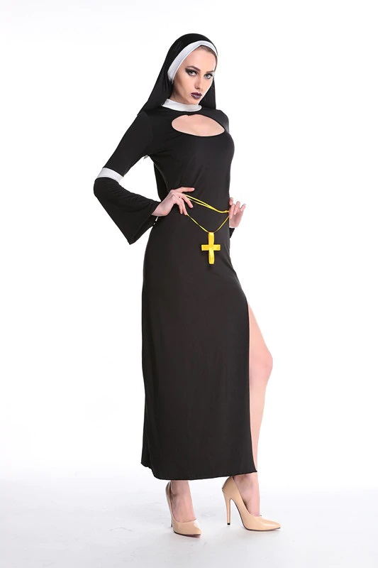 Kostým sexy sestra - jeptiška 02