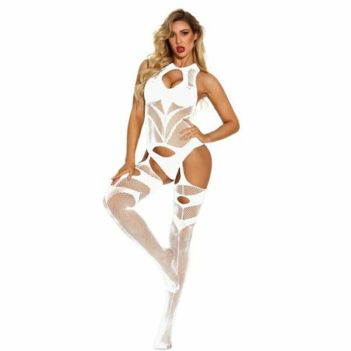 Bílý Sexy Bodystocking Luxuria
